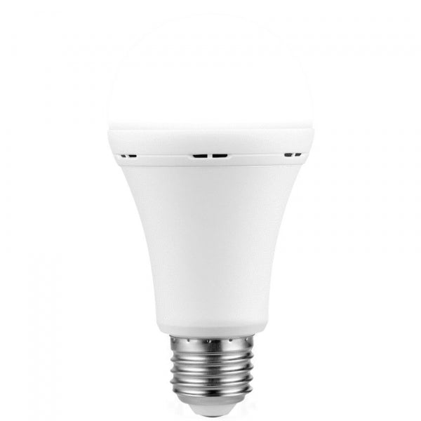 Switched Rechargeable Light 9W A60 Rechargeable Led Light Bulb E27 - Cool White