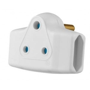Adaptor Switched Basics 3 Pin With 2Xeuro Sockets+1X3pin Socket