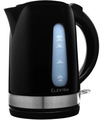 Kettle Plastic Elektra 1.7L Black