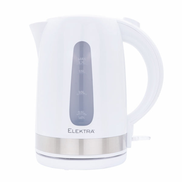 Kettle Elektra Plastic 1.7L, White