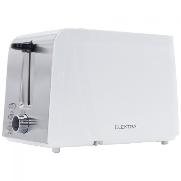 Toaster 2 Slice Elektra - White