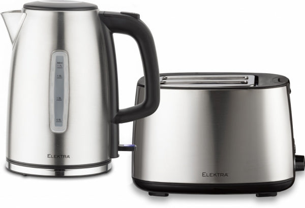 Kettle and Toaster Elektra Breakfast Set, Ss