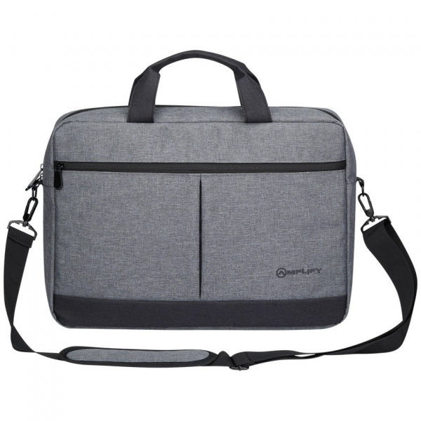 Bag Laptop Shoulder Amplify Ingwe 15.6 Inch Black and Charcoal
