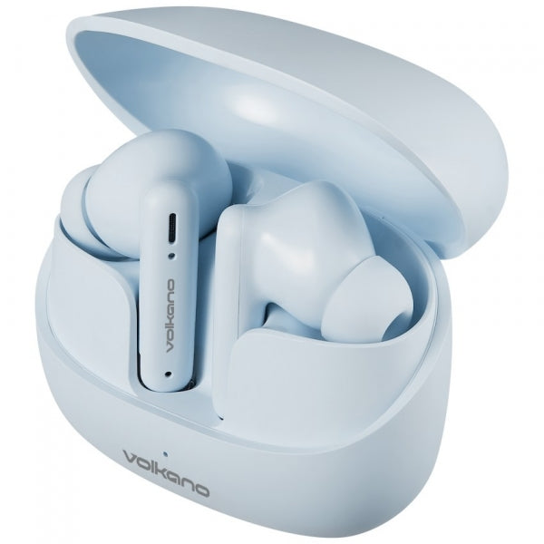 Earphones Tws Volkano -Pastel Blue