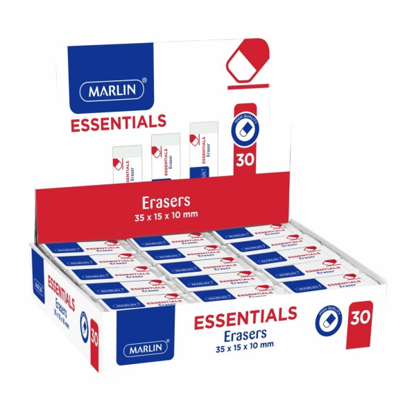 Marlin Eraser 30Pc 35X15x10mm