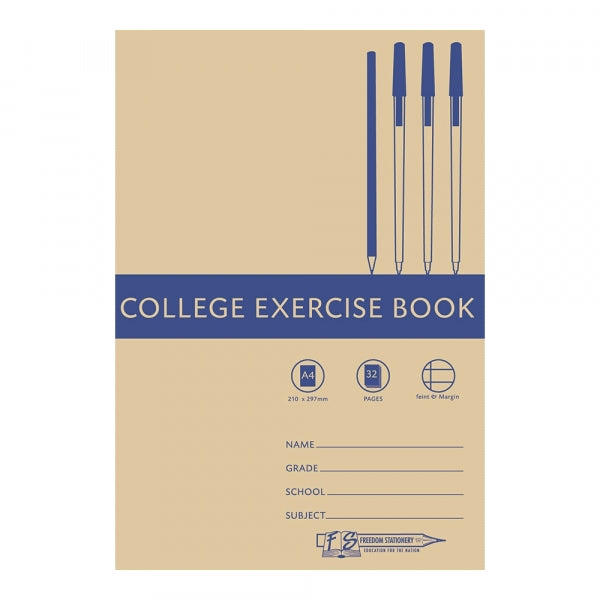 Book Exercise A4 32Pg F/M