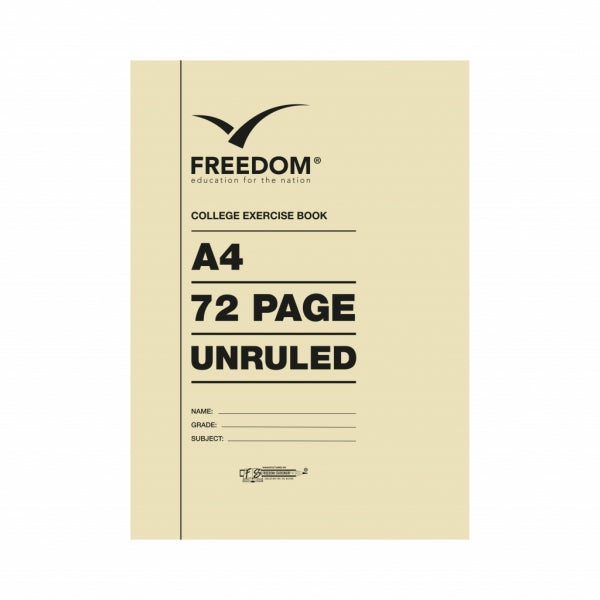Book Exercise A4 72Pg Unruled