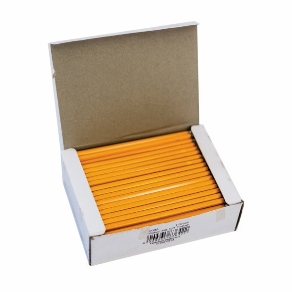 Pencil Yellow Barrel Rubber-Tipped Marlin