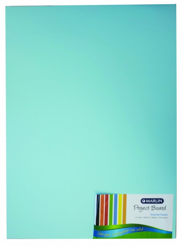 Board Project Marlin A1 160Gsm Pastel Asst