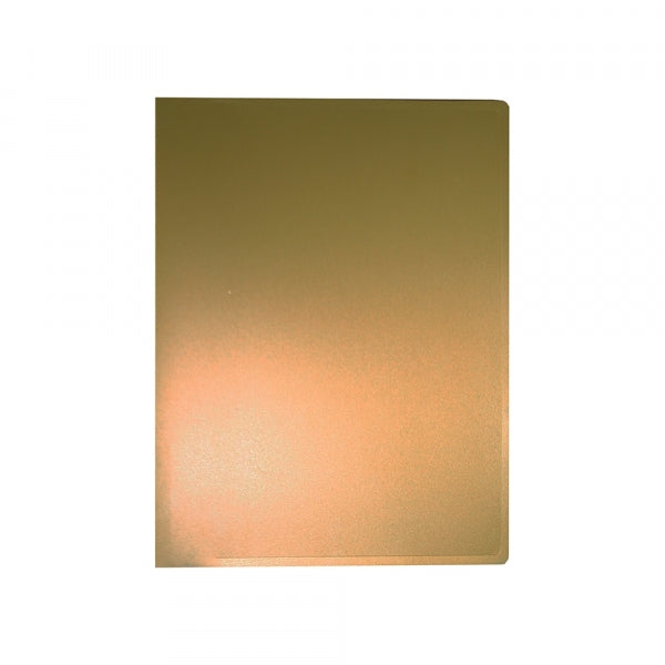 File Lever Clip A4 Pp Trendy Metallic Gold