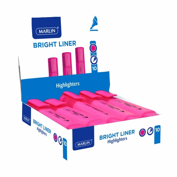 Highlighter Marlin Bright Liners Pink