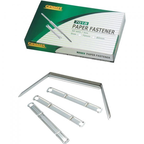 Paper Fasteners Genmes Metal