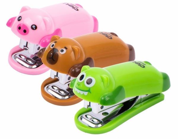 Mini Stapler No10 12 Sheets Asst. Colors