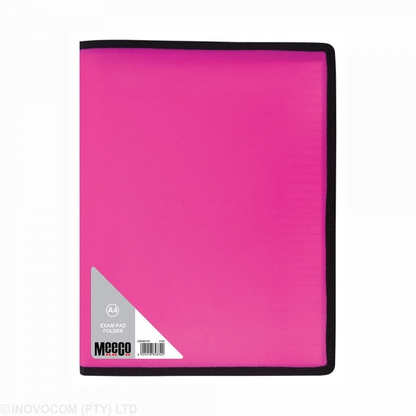 Exam Pad Folder A4 Pink