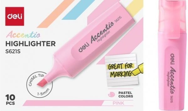 Highlighter Chisel Pastel Pink