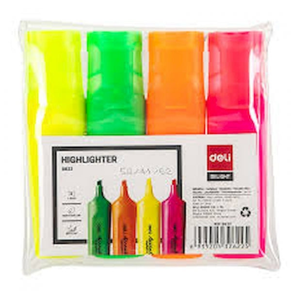 Highlighter Chisel Tip Wallet 4
