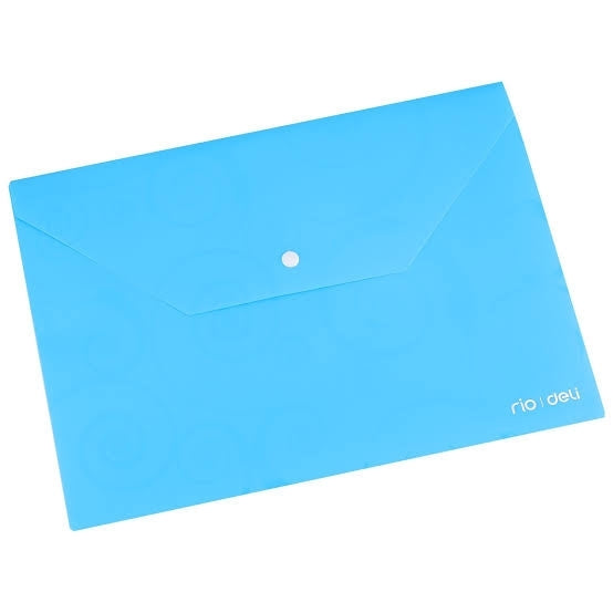 Document Envelope Deli Rio A4 Asst Colours