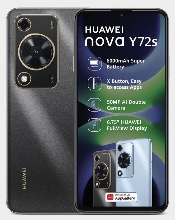 Huawei Nova Y72s 8Gb+128Gb Ds Black