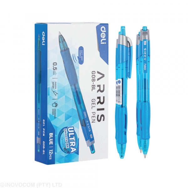 Gel Pen Arris Retractable With Grip 0.5Mm