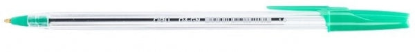 Pen Ballpoint Think Clear Barrel 1Mm Green