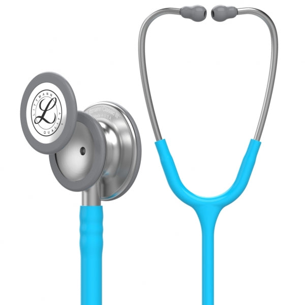 Stethoscope Littmann Classic Iii Turquoise Tube