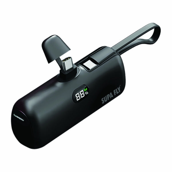 Sf Walk+Charge Type C 5000Mah Power Bank Blk