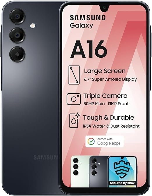 Samsung Galaxy A16 Lte 128Gb Ds Black