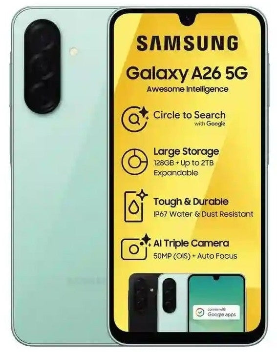 Samsung Galaxy A26 128Gb Ds Light Green