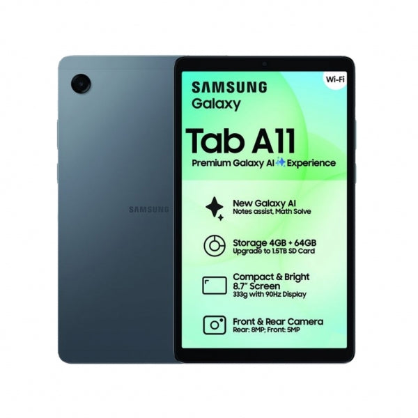 Tablet Samsung Galaxy Wifi Only A11 8.7Inch Wxga 4Gb 64Gb Mcro Sd 8Mp 5Mp Android 15