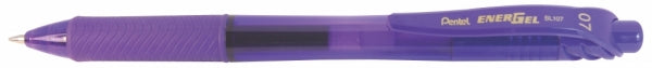 Pen Energel X Rectractable Gel Roller 0.7Mm Voilet