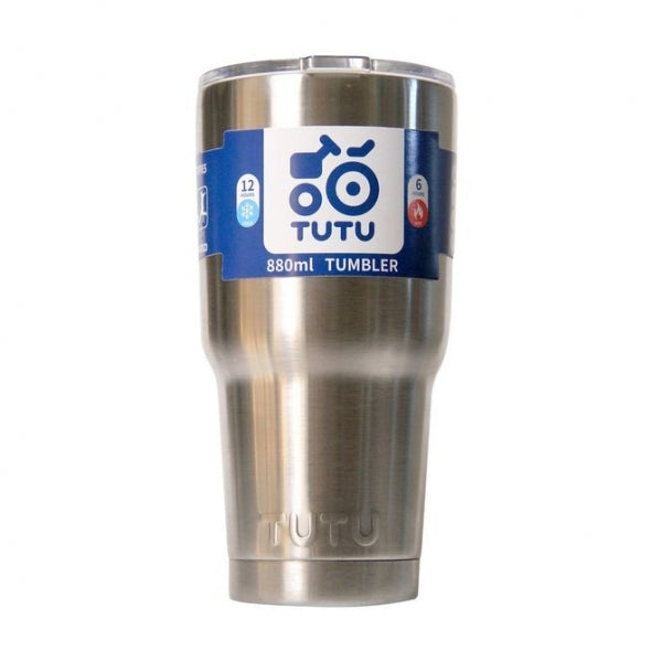 Travel Mug 880Ml Silver
