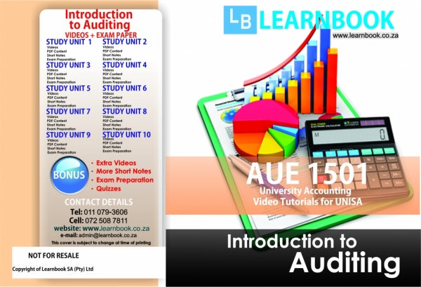 Aue 1501 Video Tutorials for Unisa