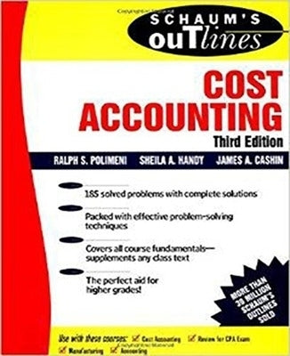 Schaums Outline of Cost Accounting