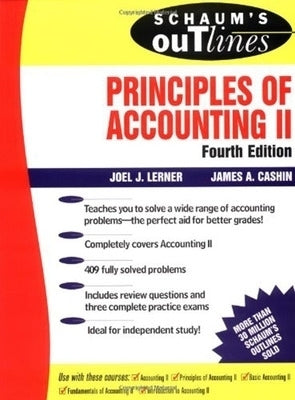 Schaums Outline of Theory and Problems of Principles of Accounting