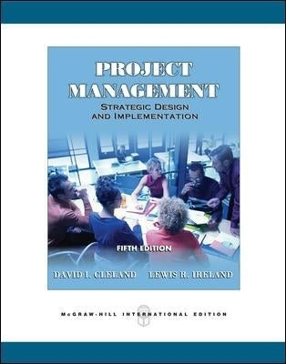 Project Management Strategic Design and Implementation (Ise)