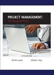 Project Management the Managerial Process (Unisa Pack)