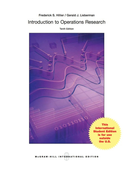 Introduction to Operations Research