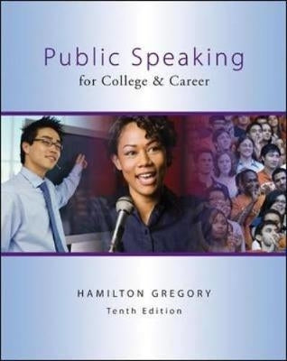 Public Speaking for College and Career