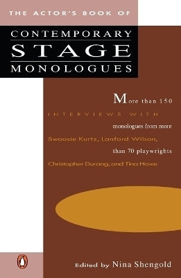 Actors Book of Contemporary Stage Monologues
