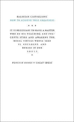 How to Achieve True Greatness