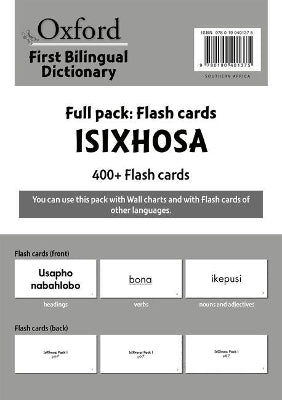 Oxford First Bilingual Dictionaries (Includes 400+ Flash Cards) (Isixhosa)