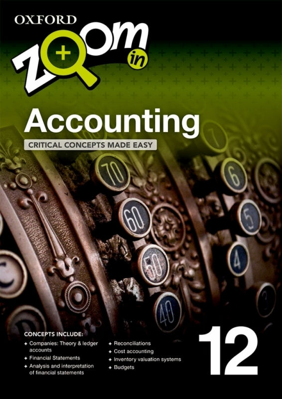 Zoom in Accounting Gr 12 (Usb and Practice Book)