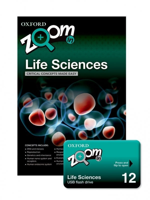 Zoom in Life Sciences Gr 12 (Usb and Practice Book)