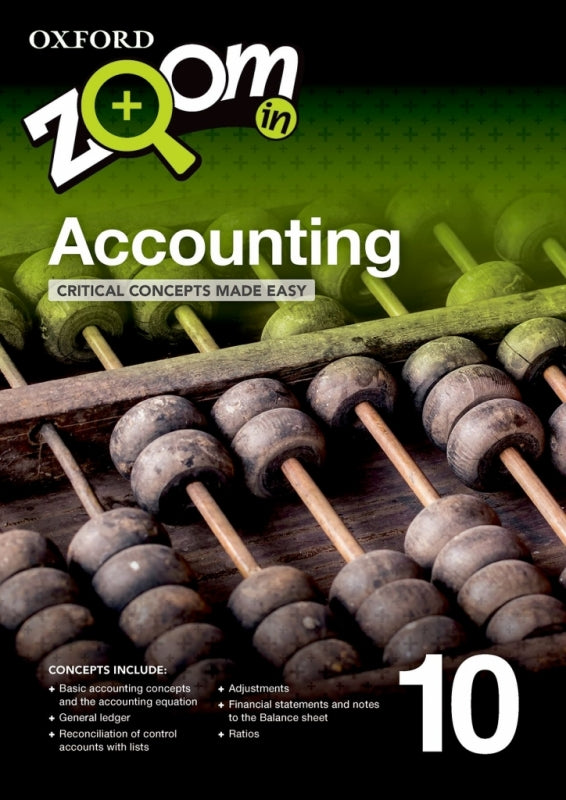 Zoom in Accounting Gr10 (Practice Book)