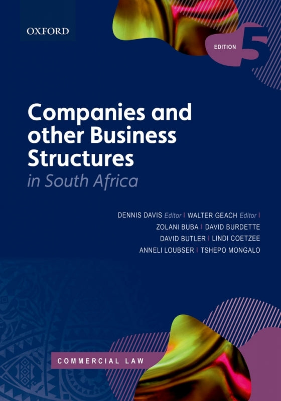 Companies and Other Business Structures in SA
