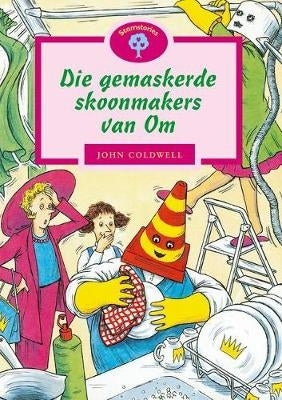 Gemaskerde Skoonmakers Van Om