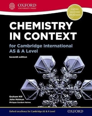 Chemistry in Context for Cambridge International As and a Level