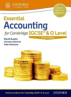 Essential Accounting for Cambridge Igcse R and O Level