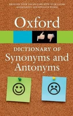 Oxford Dict of Synonyms and Antonyms