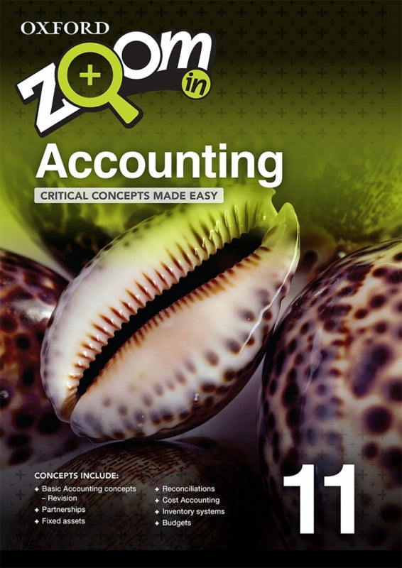 Zoom in Accounting Gr 11 (Usb and Practice Book)